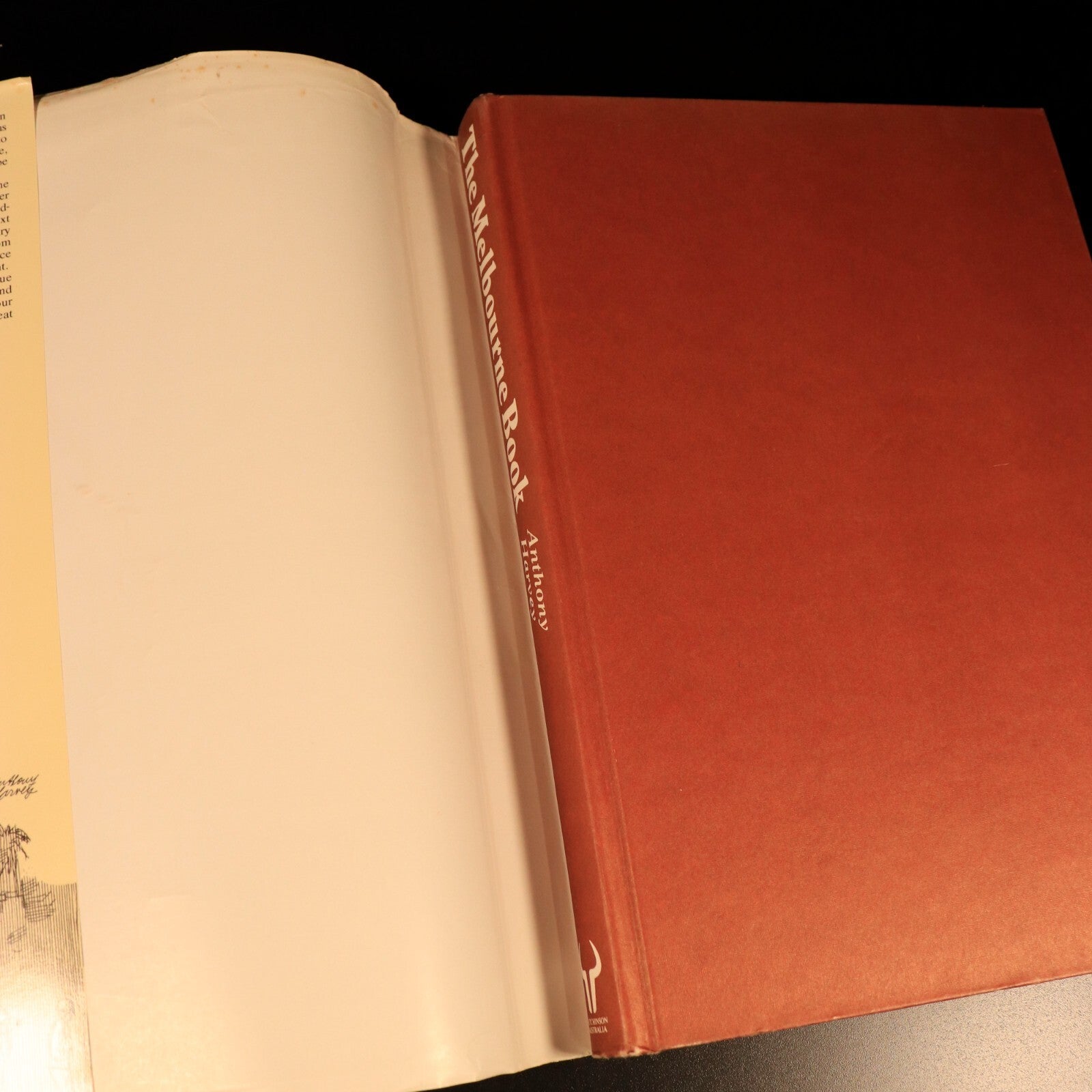 The Melbourne Book by Anthony Harvey 1982 Melbourne Australia Local History Book