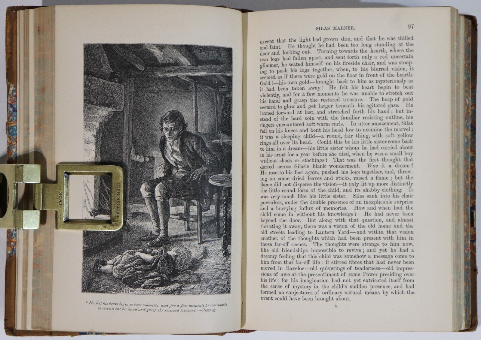 c1880 5vol George Eliot's Novels Antique English Fiction Book Collection