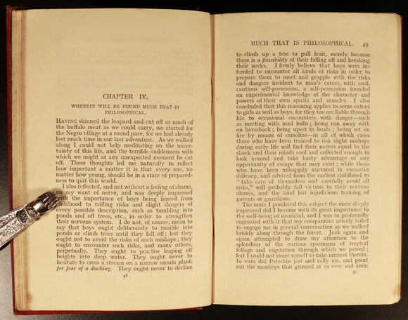 1904 The Gorilla Hunters by R.M. Ballantyne Antique Scottish Fiction Book