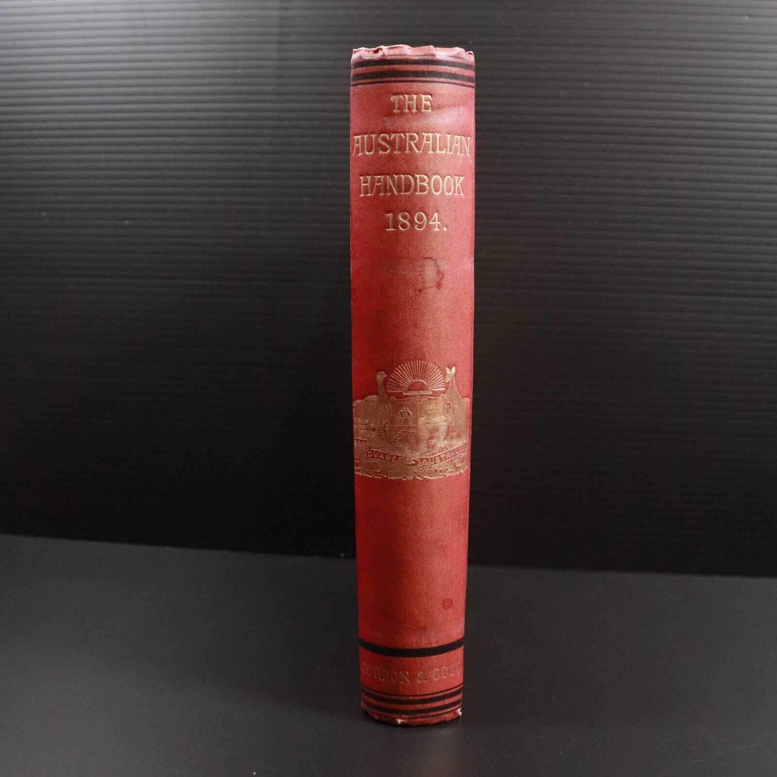 1894 Australian Handbook Directory Business Guide Antiquarian Reference Book