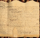 1716 Indenture Conveyance English Legal Document Manuscript Vellum Lease-2