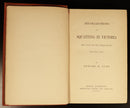 1883 Squatting In Victoria E.M. Curr Antiquarian Australian History Book VGC-8