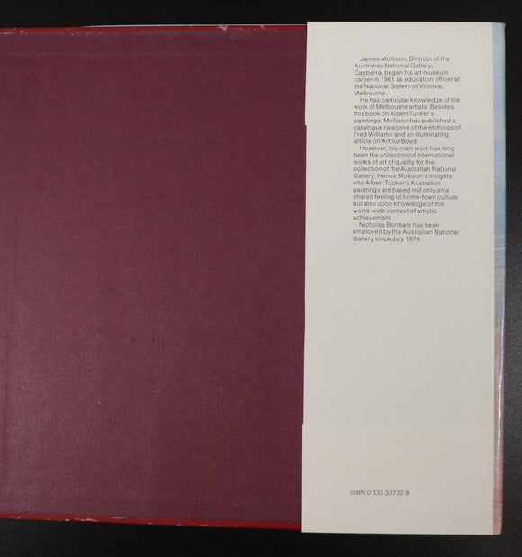 1982 Albert Tucker by J. Mollison & N. Bonham Australian Art Reference Book