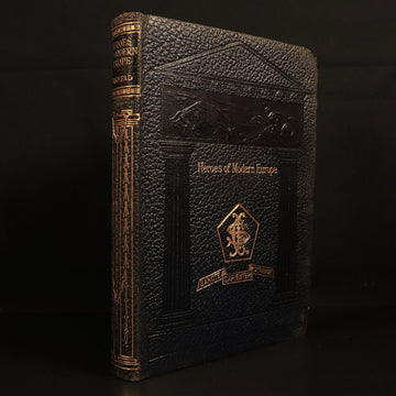 Heroes Of Modern Europe by Alice Birkhead 1923 Antique Leather History Book