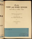 1945 Handy Farm Home Devices How To Make Them Antique Australian Self Help Book-4
