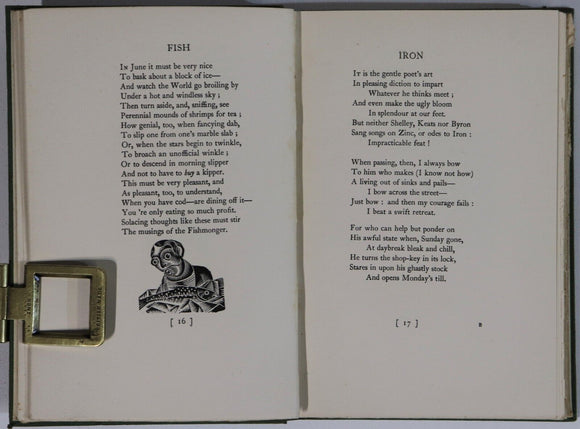 1927 Stuff & Nonsense by Walter De La Mare 1st Edition Literature Book