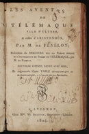 1804 Les Aventures de Télémaque by M. De Fenelon Antiquarian Literature Book-3