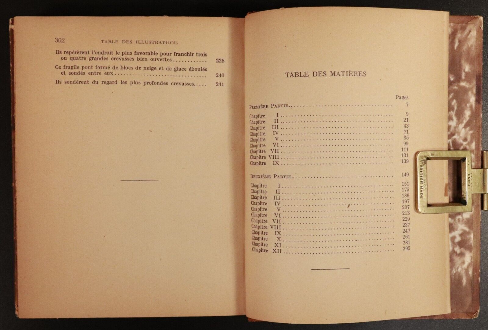 1948 La Grande Crevasse by R Frison Roche French Adventure Book Fine Binding