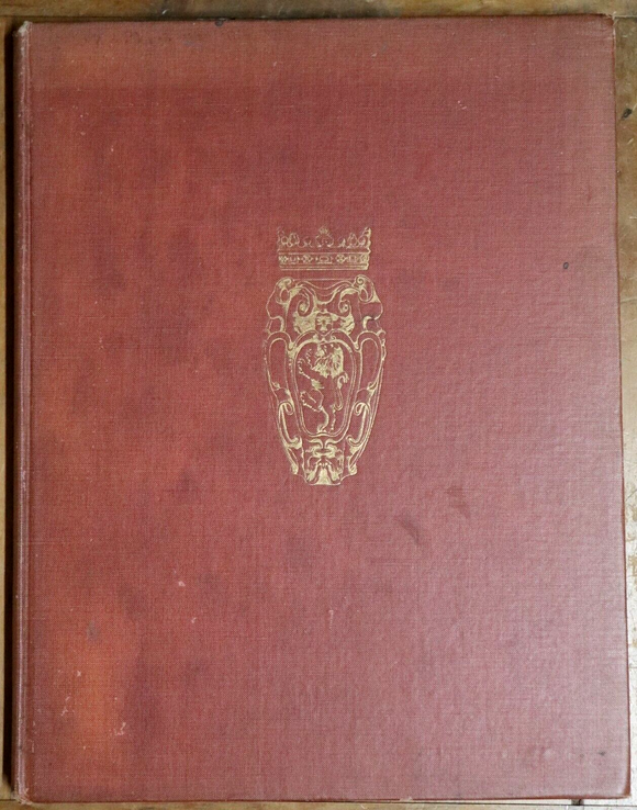 1922 The Davanzati Palace by L.C. Rosenberg Antique Architecture Reference Book