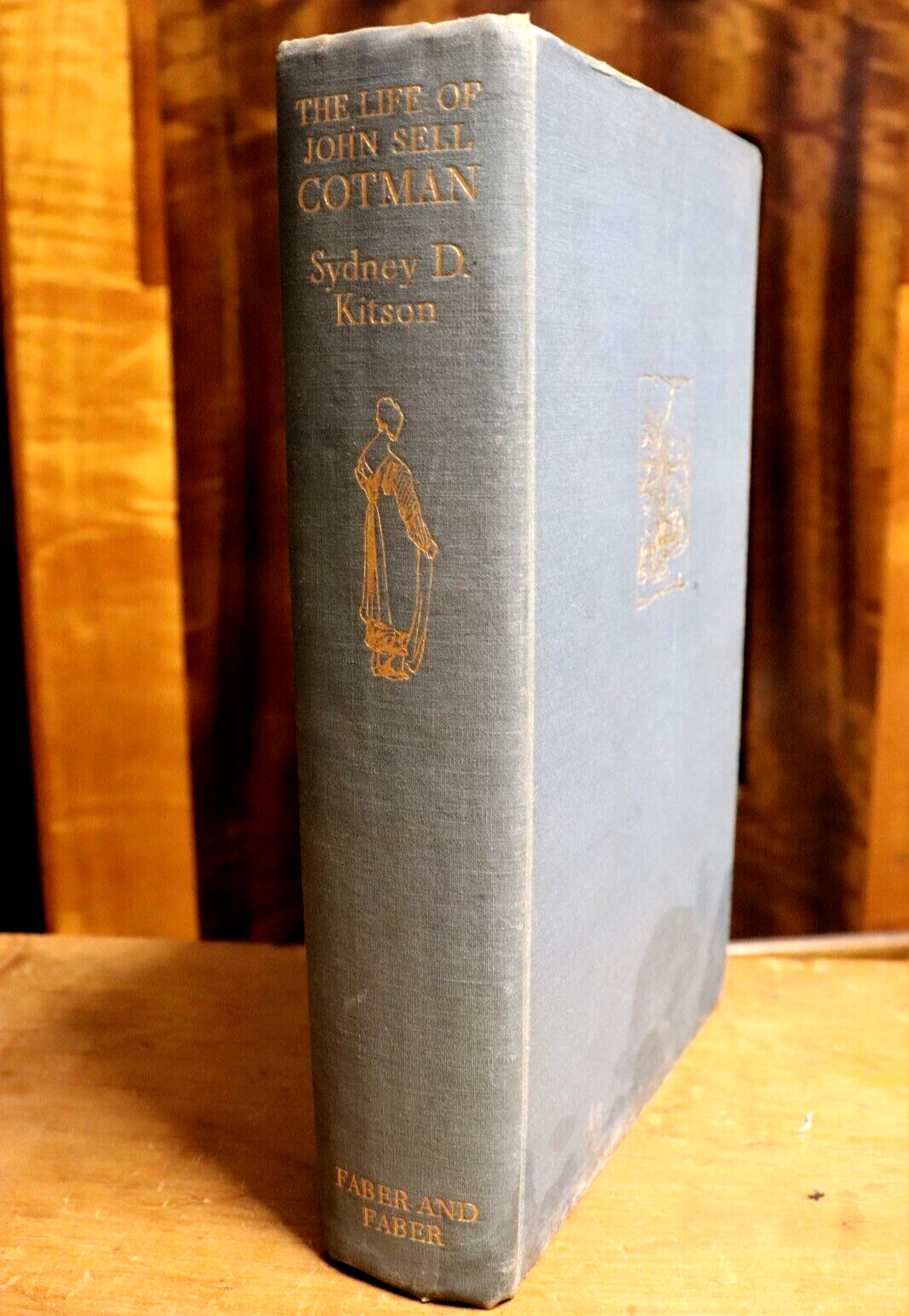 1937 The Life Of John Sell Cotman 1st Edition Antique English Art History Book