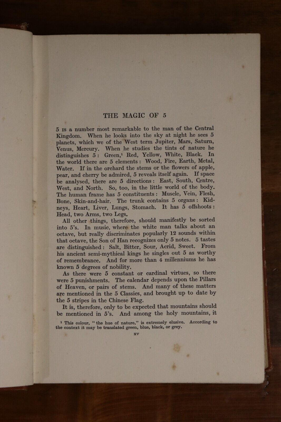 1926 The Sacred 5 Of China by WE Geil Scarce 1st Edition Chinese History Book