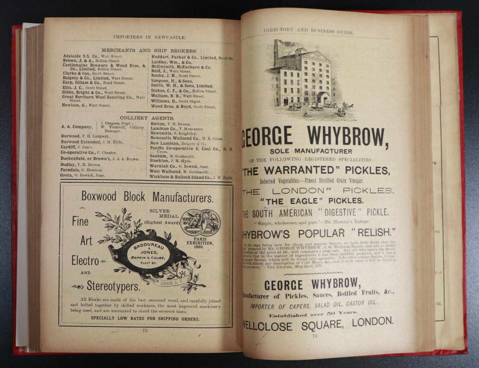 1894 Australian Handbook Directory Business Guide Antiquarian Reference Book