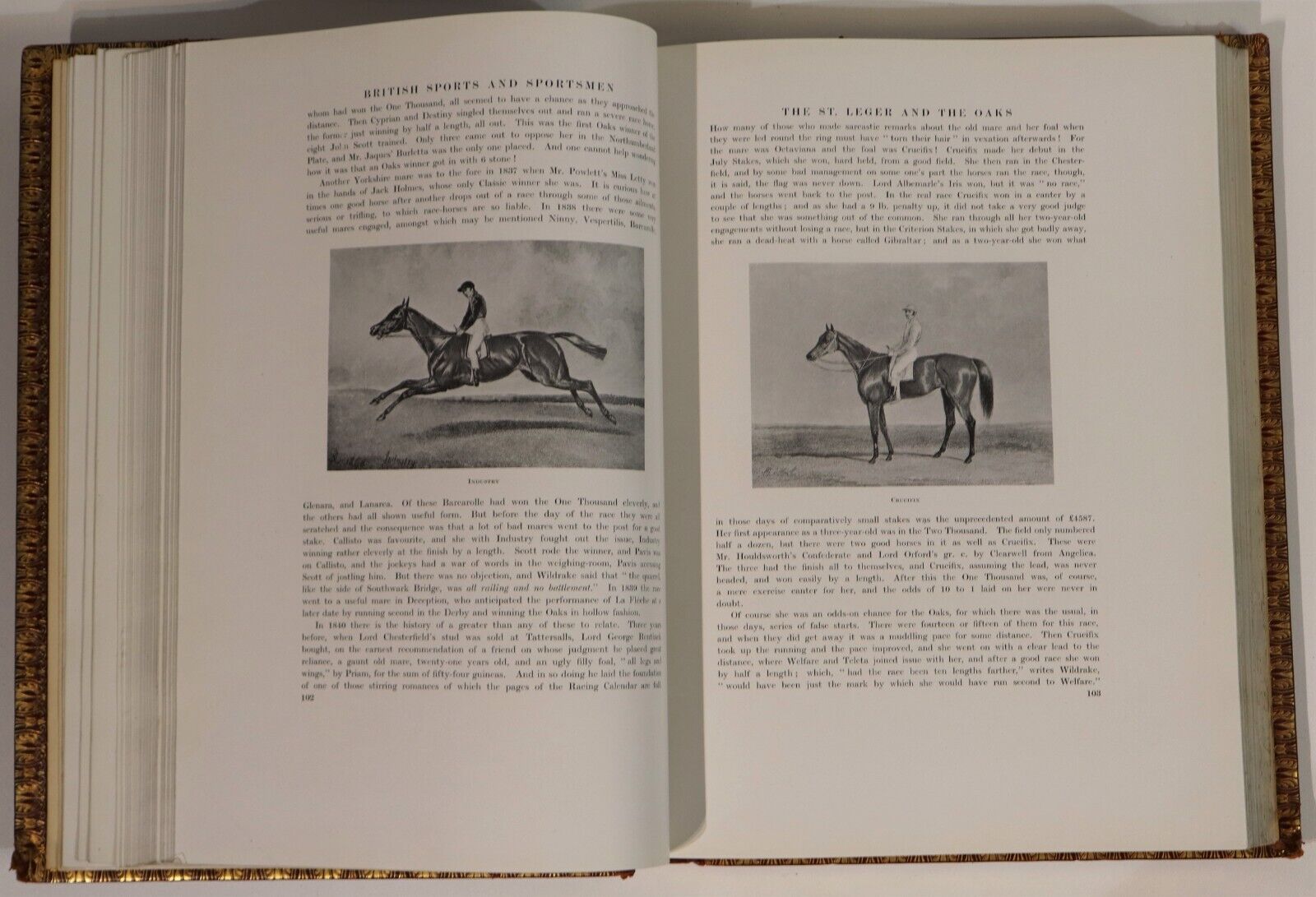 c1920 British Sports & Sportsmen - Racing - Antique Sports History Book 1st Ed