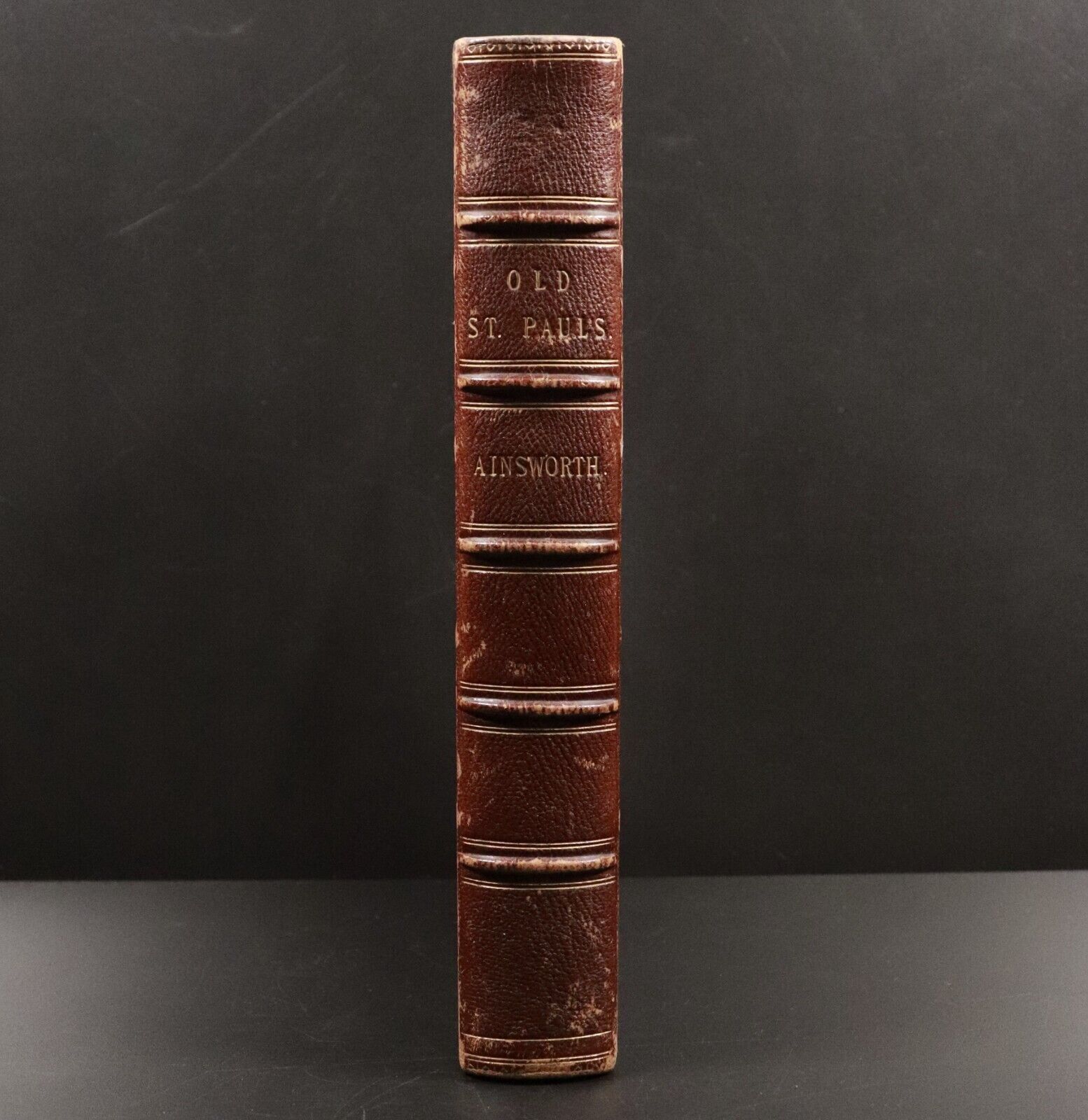 1847 Old Saint Paul's: Plague & Fire by WH Ainsworth Historical Romance Book