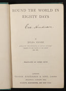 c1910 Round The World In Eighty Days by Jules Verne Antique Fiction Book-2