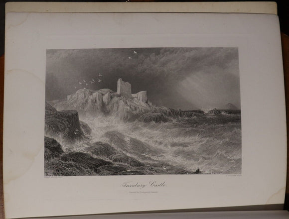 c1875 Picturesque Europe - Division 8 Antiquarian Engravings Book