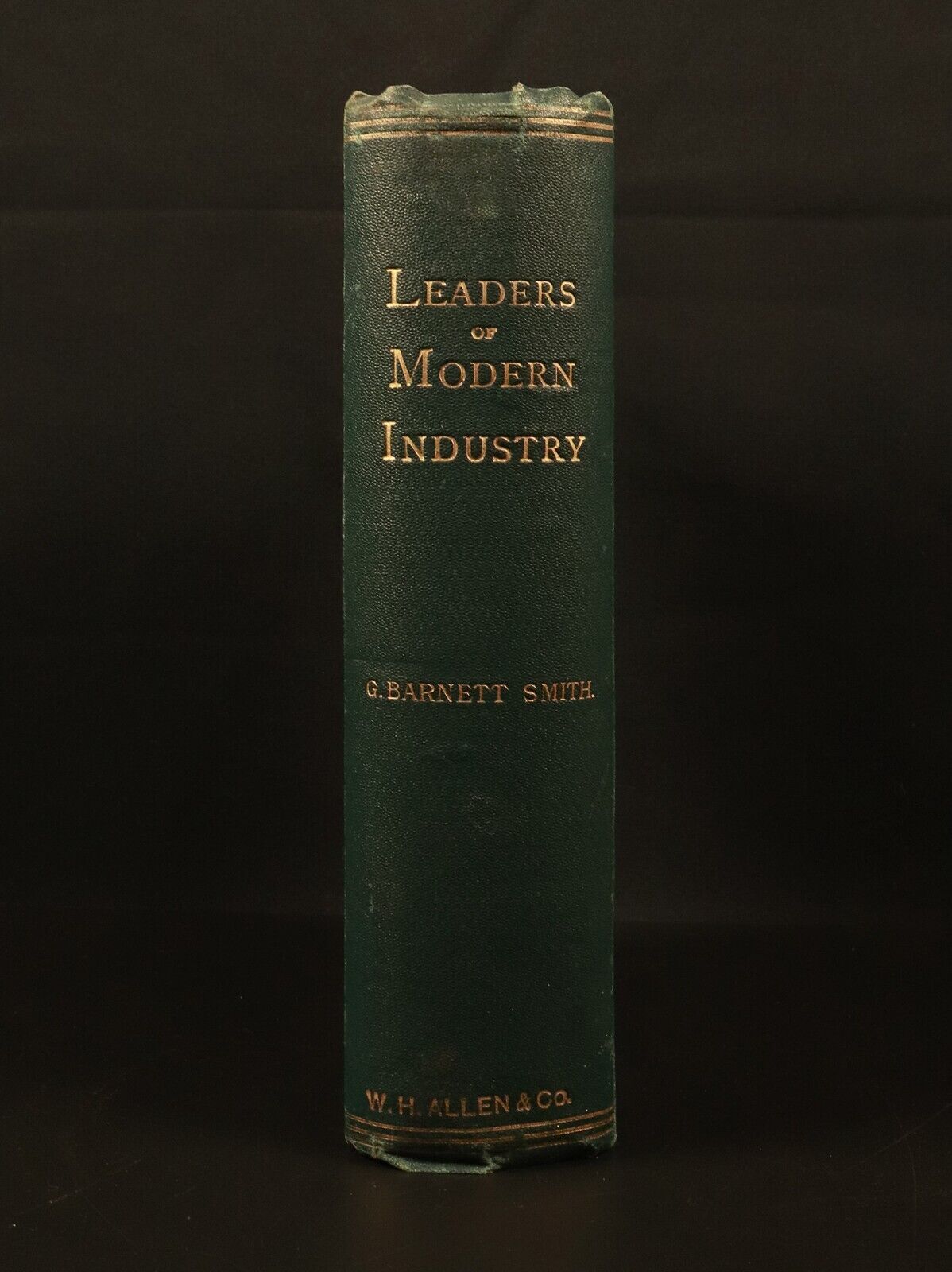 1894 Leaders Of Modern Industry by G. Barnett Smith Antique History Book 1st Ed - 0