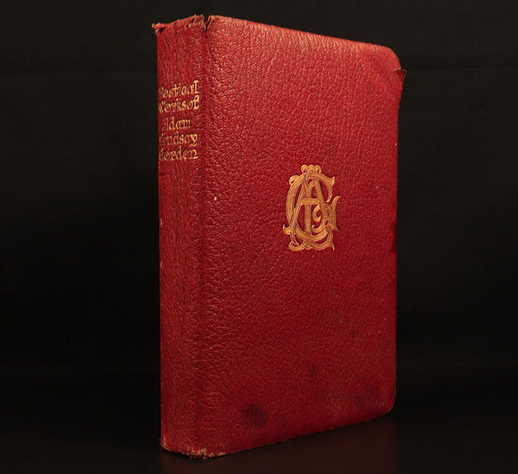 1913 Poetical Works Of Adam Lindsay Gordon Antique Australian Poetry Book