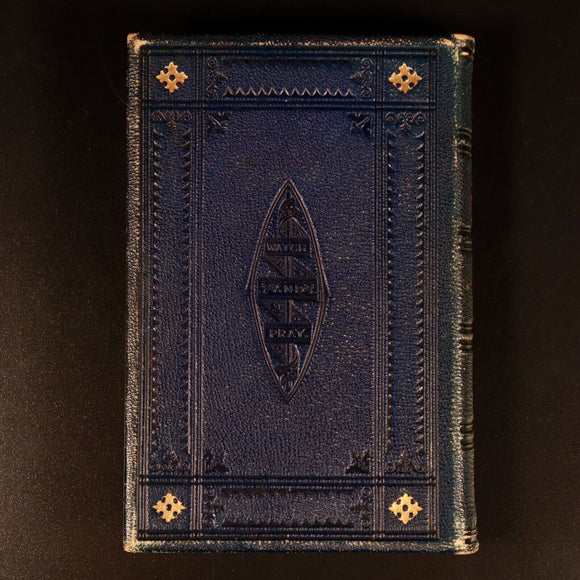 c1880 The Birthday Scripture Text Book Antiquarian Religious Reference Book