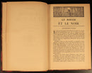 c1920 2vol Stendhal Le Rouge Et Le Noir Antique French Fiction Book Set-7