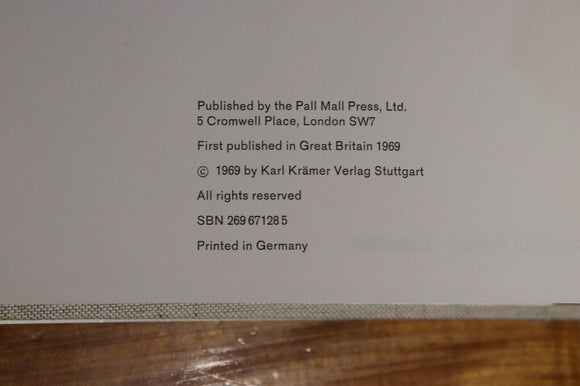 1969 Architecture Since 1945 by Jurgen Joedicke Architectural History Book