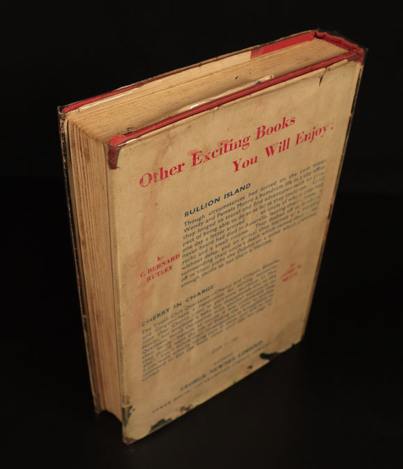 1950 The Peril Of The Bush by C. Bernard Rutley Vintage Australian Fiction Book