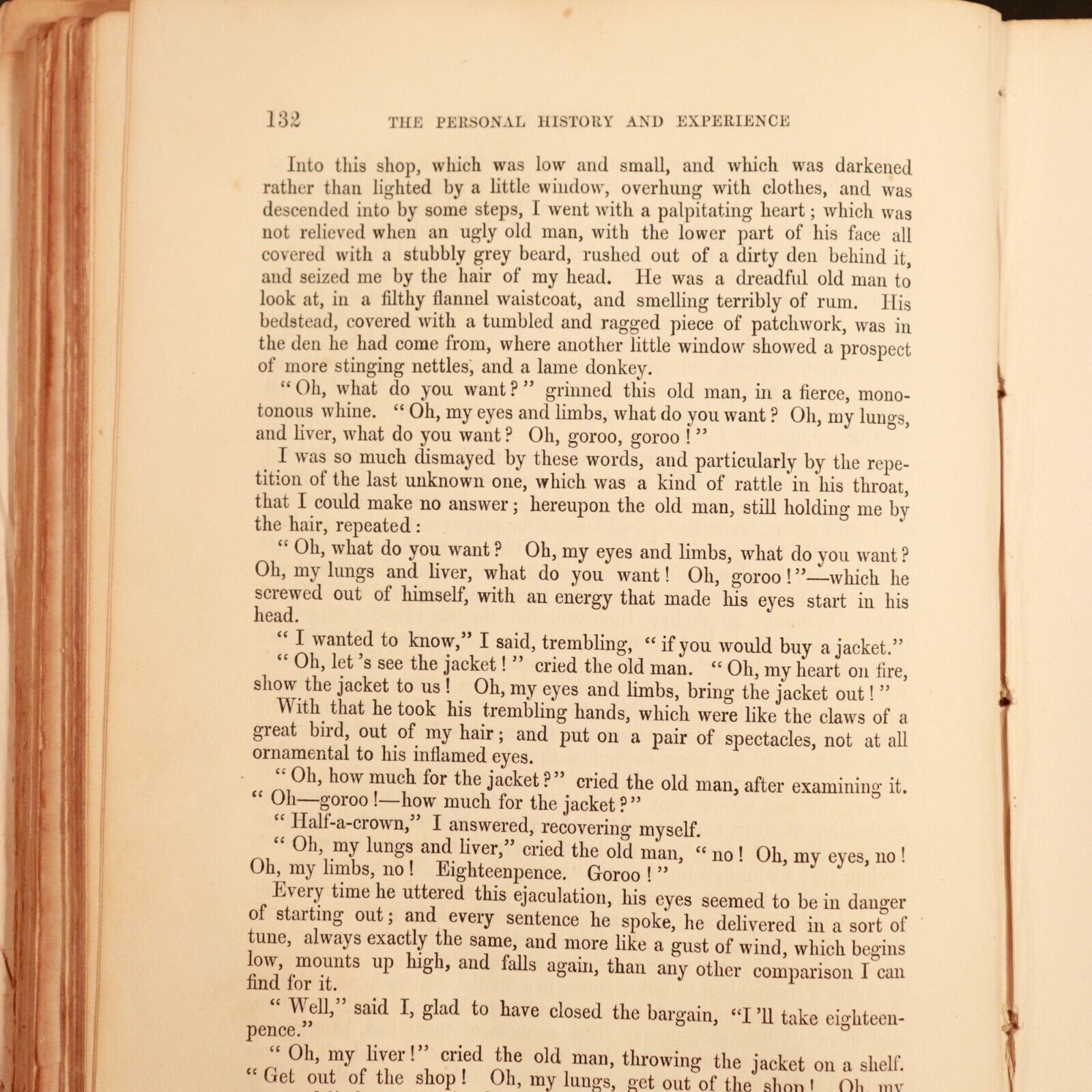 1850 Personal History Of David Copperfield by Charles Dickens Antiquarian Book