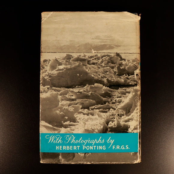 1961 South With Scott by Lord Mountevans Australian Antarctic Exploration Book