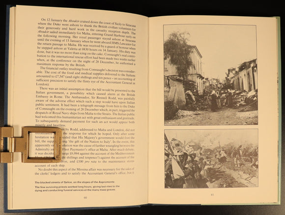 Angels In Blue Jackets Navy At Messina 1908 by JW Wilson Italian History Book