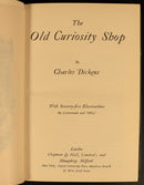 c1930 Old Curiosity Shop Charles Dickens Antique British Fiction Book Fireside-7