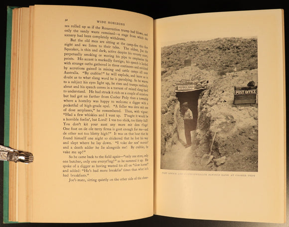 1937 Wide Horizons Wanderings In Central Australia Antique History Book