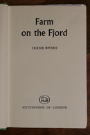 1961 Farm On The Fjord by Irene Byers Childrens Story Book British Fiction-2