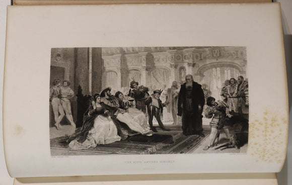 c1885 Gallery Of Contemporary Art by A Silvestre Antique Art Engravings Book