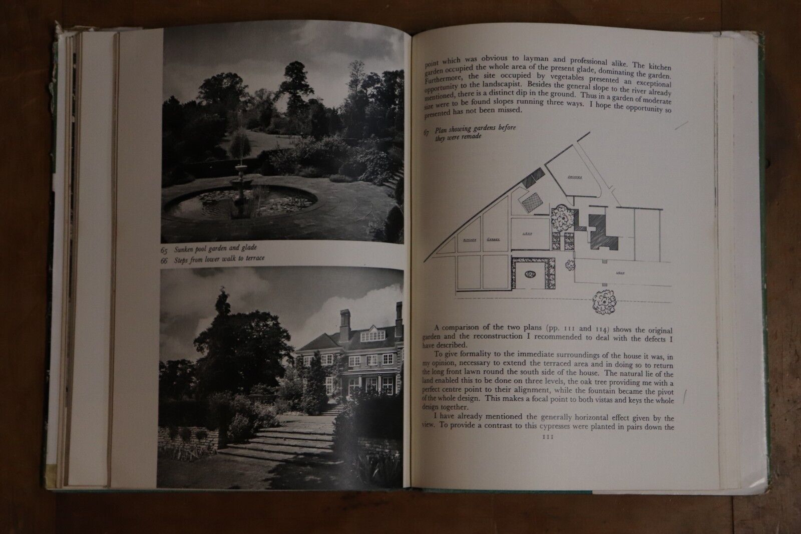 1956 The Earth Is My Canvas by Percy Cane Architectural Garden Design Book