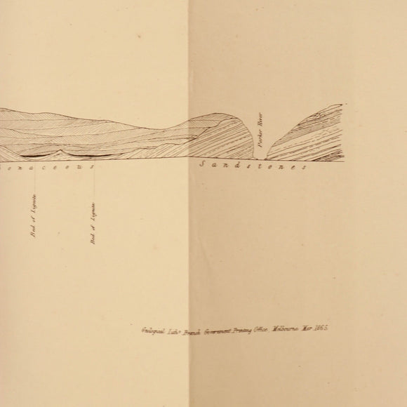 1865 Geological Survey Of Victoria Colonial Government Report History Book 1864