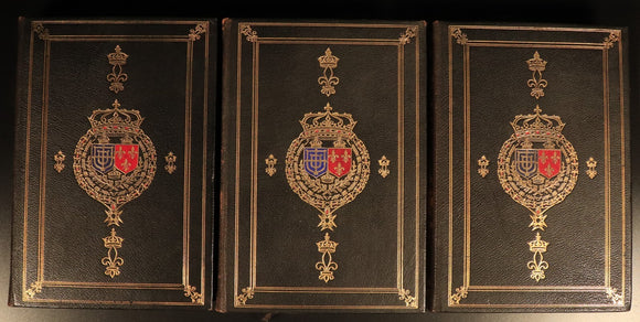 Memoirs Of Louis XIV & Regency 3vol Set 1901 Antique French Royal History Book