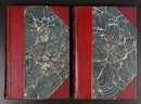 1888 2vol Half Hours With The Best Authors by C. Knight Antique Book Set-13