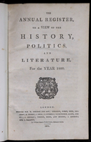 1761-1825 7vol The Annual Register Antiquarian British History Reference Books-7