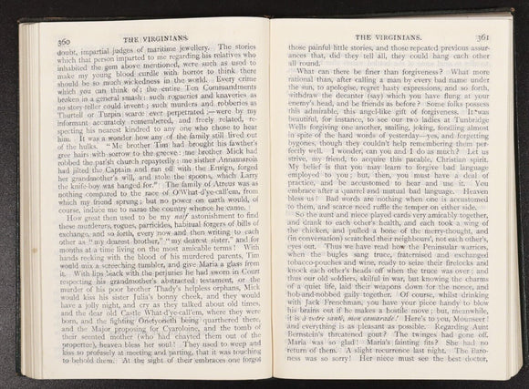 1904 3vol The Works of W.M. Thackeray Antique Fiction Books New Century Library