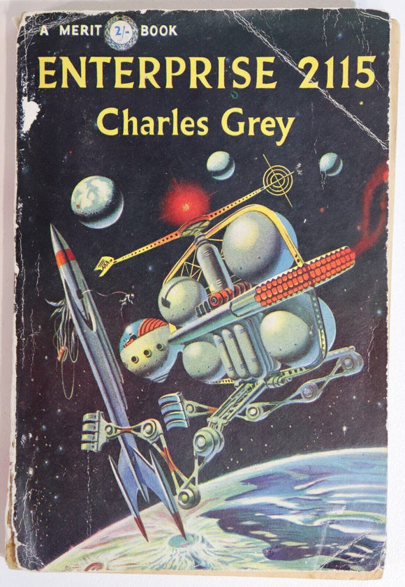 1954 Enterprise 2115 by Charles Grey Classic Science Fiction Book