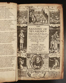1632 The Anatomy Of Melancholy by Democritus Junior 4th Edition Antiquarian Book-4
