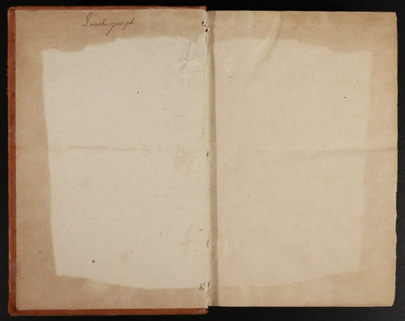 1854 Lexique Grec Francais by C Alexandre Antiquarian French Reference Book