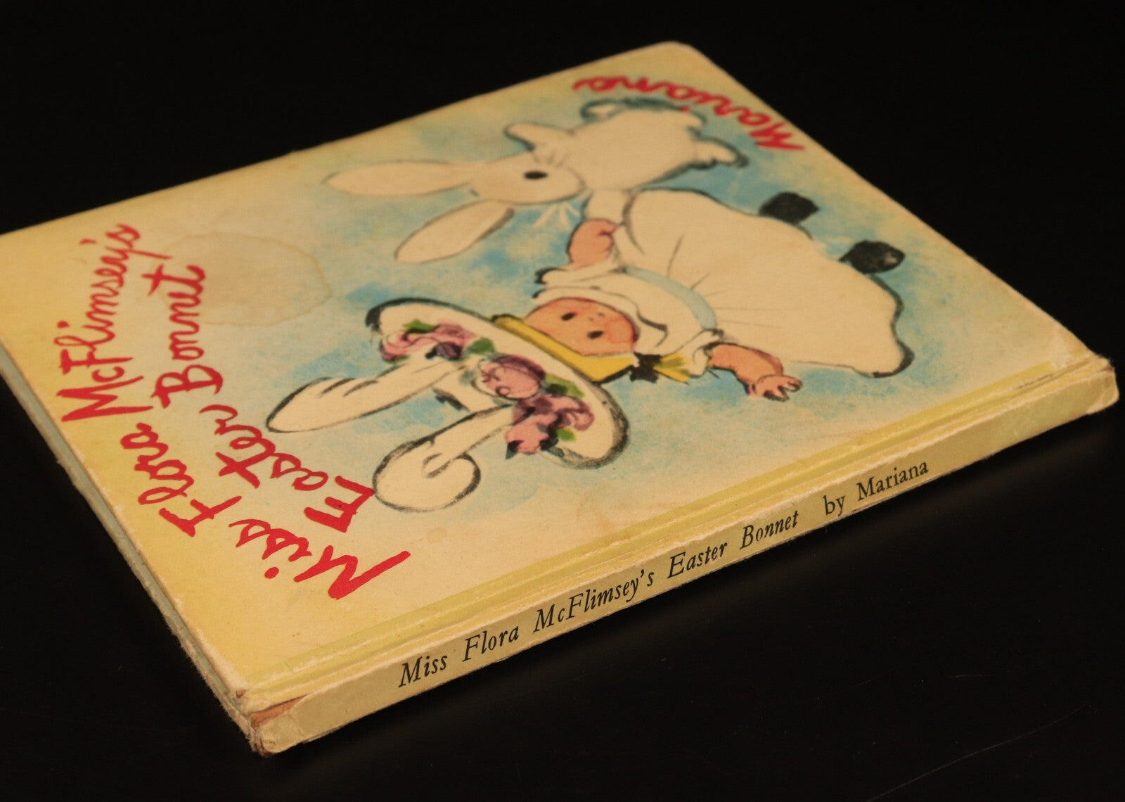 Miss Flora McFlimsey's Easter Bonnet by Mariana 1961 Vintage Children's Book