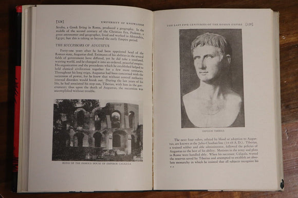 1941 Glories Of Ancient History Antique History Book Crete to Middle Ages
