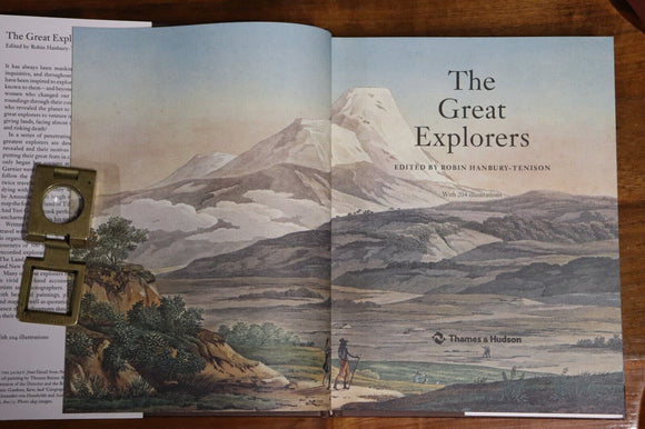 2010 The Great Explorers  1st Edition World Exploration History Book
