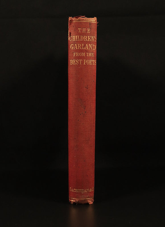 1864 The Childrens Garland Poetry Selected by C. Patmore Antique Childrens Book