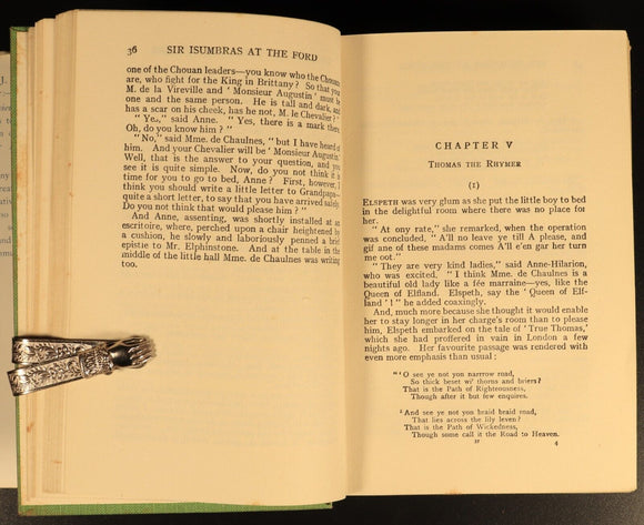The Vision Splendid by D.K. Broster & Taylor 1929 Antique British Fiction Book