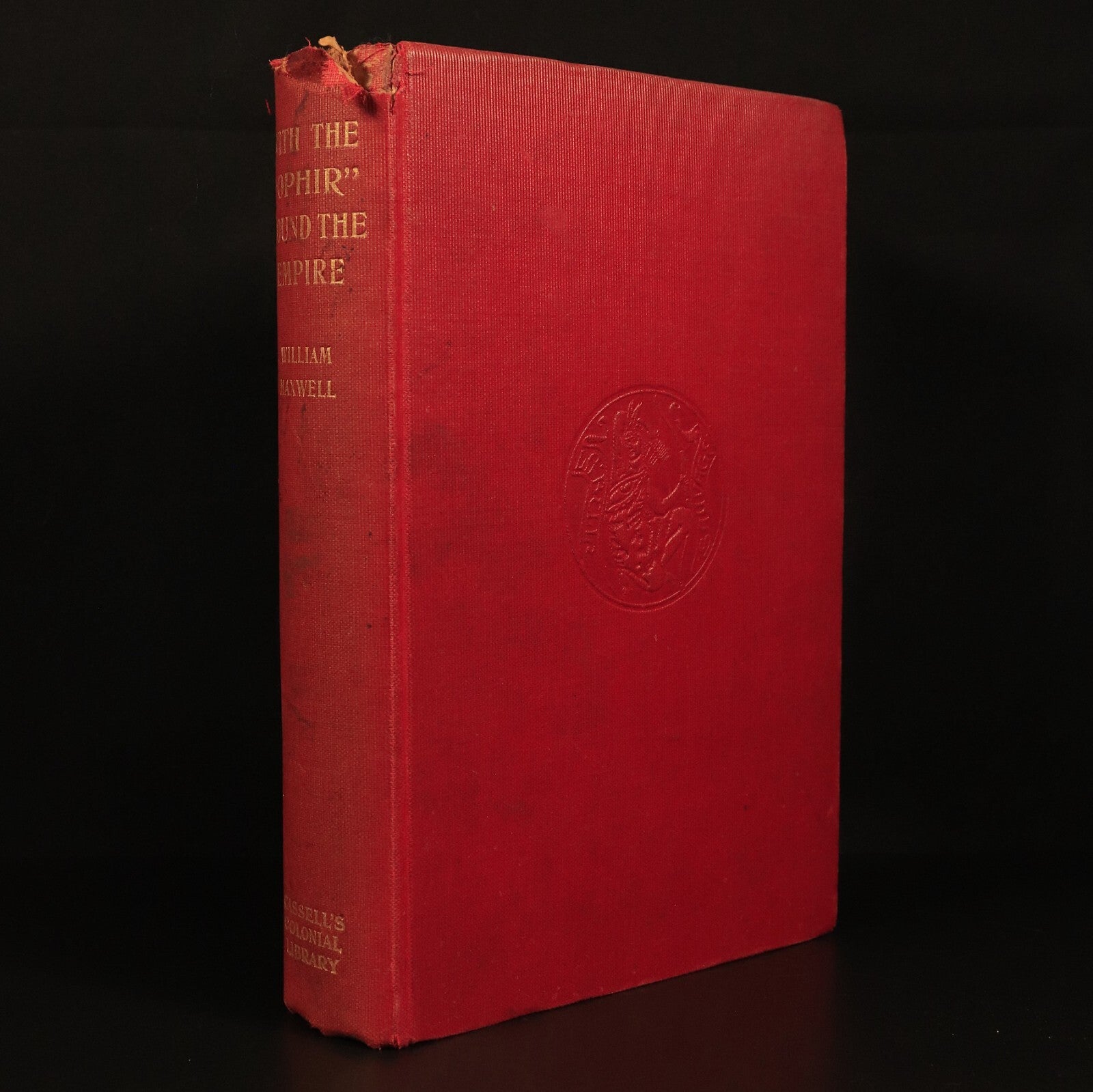 1902 With "Ophir" Round Empire Prince Of Wales Tour Antique British History Book