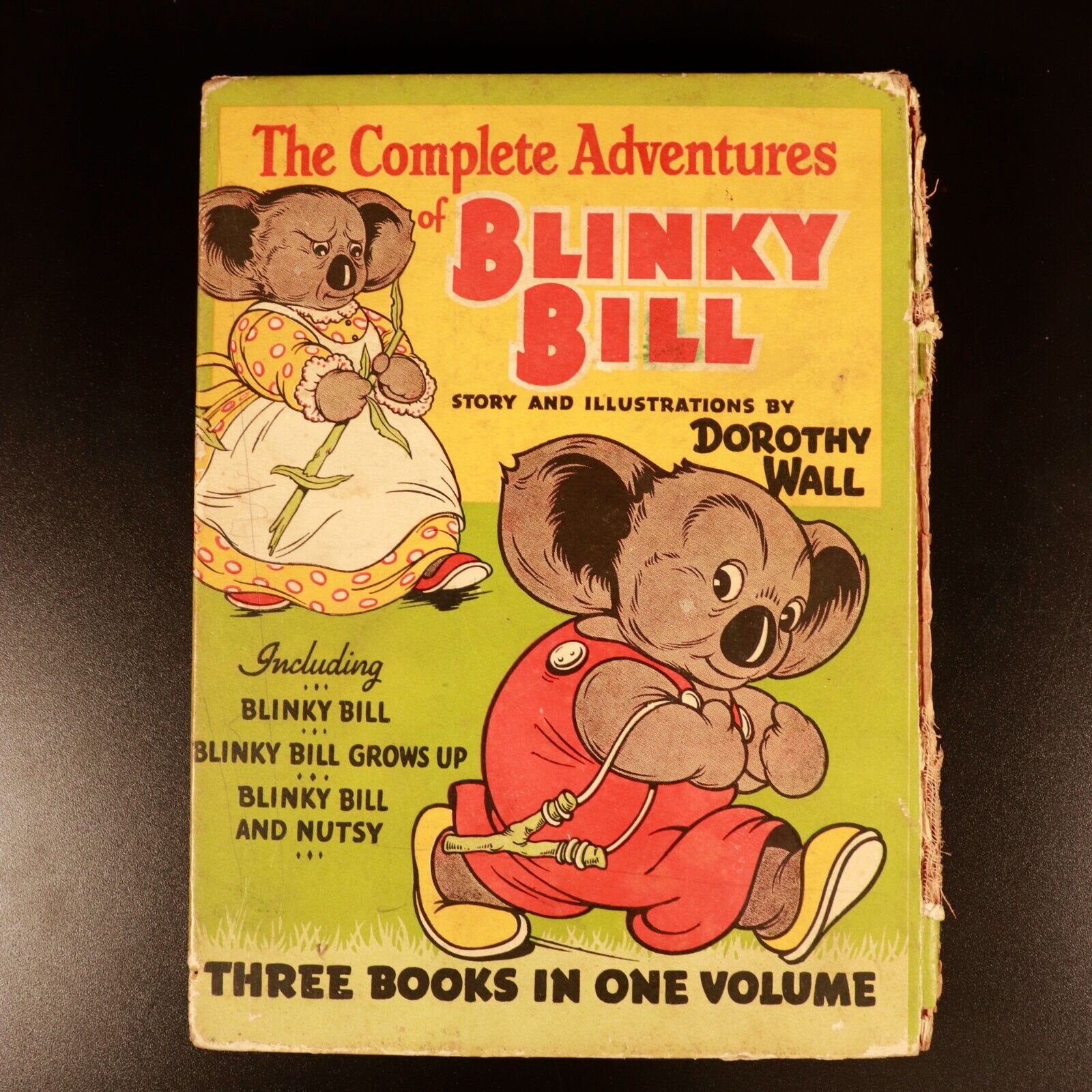 1942 The Complete Adventures Of Blinky Bill Vintage Australian Childrens Book