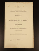1865 Geological Survey Of Victoria Colonial Government Report History Book 1864-1